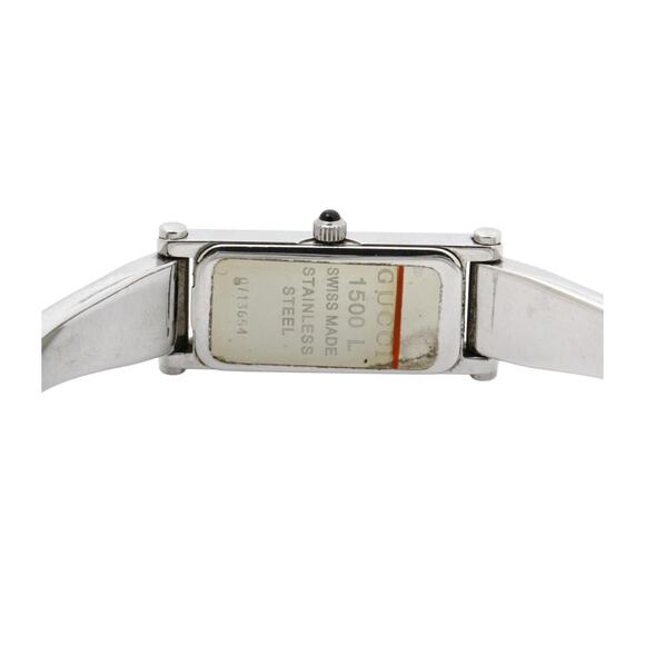 Gucci Gucci 1500L Stainless Steel Quartz Bangle Watch main image 8